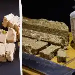 Luftig smuldrende halva fra frø, som i Sovjetunionen: fandt "den helt samme" opskrift Luftig smuldrende halva fra frø, som i Sovjetunionen: fandt "den