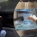 Sådan fjerner du tørret fedt fra mikrobølgeovnen på 5 minutter: